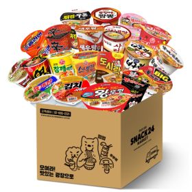 상품 이미지: 스낵24 인기라면 20입 소컵라면세트 20p