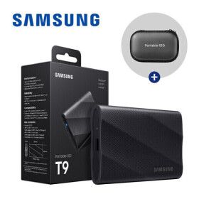 상품 이미지: 삼성전자 포터블 외장SSD T9 1TB 1테라 MU-PG1T0B/WW 국내정품 파우치 증정 KG