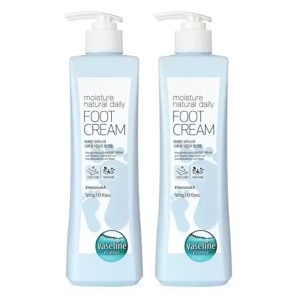 상품 이미지: 바세린 고보습 풋크림 500ml 2개 / 고보습 발로션