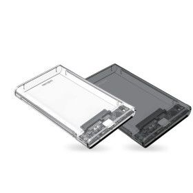 상품 이미지: 투명 초고속 UASP 2.5 외장하드케이스 5G USB3.2 Gen1 to SATA3 HDD SSD 외장형 디스크 리더기 보관 사타