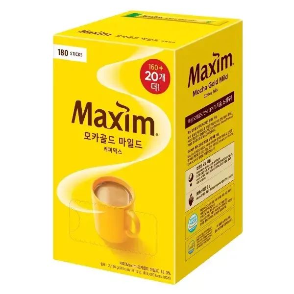상품 이미지: 맥심 모카골드 커피믹스 180T(160T+20T)