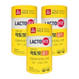 상품 이미지: 종근당건강 락토핏 골드 (리뉴얼)  2g x 50포 x 3통(150일분) HI