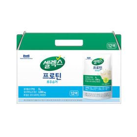 상품 이미지: 메일유업 셀렉스 프로틴 로우슈거 파우치 125ml 12팩 1+1(총24팩)