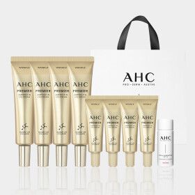 상품 이미지: AHC 프리미어 앰플 인 아이크림 35ml 4개 +(증정)프리미어 앰플 인 아이크림 7ml 4개+쇼핑백+에센스20ml 1개