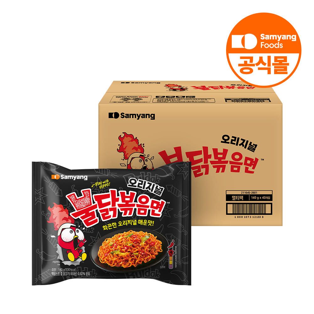 상품 이미지: 삼양식품 불닭볶음면 140g, 40개