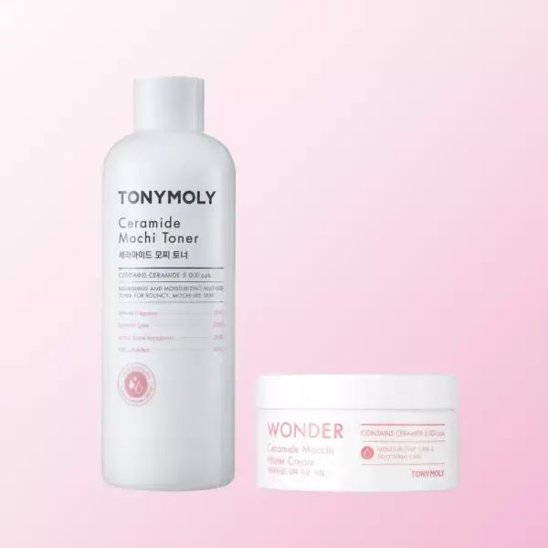 상품 이미지: 세라마이드 모찌 토너+수분 크림(500ml+300ml)