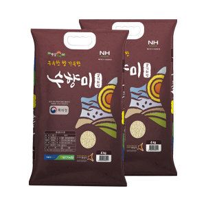 상품 이미지: 수향미 8Kg(4Kg x 2개) /경기도 발안농협 수향미 4Kg/2025년햅쌀/ GAP인증/ 골든퀸 3호