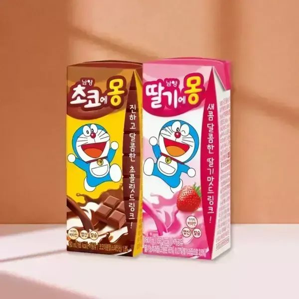 상품 이미지: 남양 초코에몽 딸기에몽 190ml 24팩+24팩