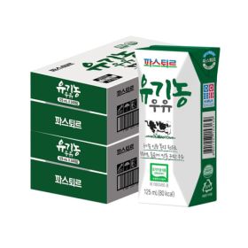 상품 이미지: (롯데백화점)파스퇴르 유기농 125ML 48입(6월12일발송됩니다)