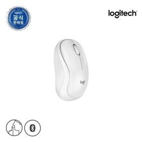 상품 이미지: 로지텍코리아 공식 로지텍 M240 수신기 미포함 무소음 무선 블루투스 마우스 퓨어화이트 스마일캐쉬 1% 지급