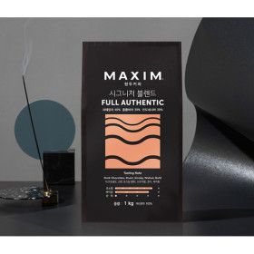 상품 이미지: 맥심 시그니처 블렌드 풀어센틱 원두커피 1kg