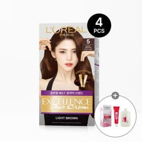 상품 이미지: 로레알파리 2+2 엑셀랑스 듀오크림 염색약 9종 중 택 (+증정 헤어마스크 세트)