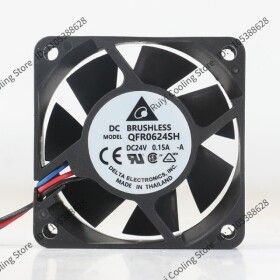 상품 이미지: 신제품 델타 5V 12V 48V DC 24V 0.15A AC EC 6025 60X60X25MM 6CM 3선 서버 인버터 듀얼 볼 베어링 QFR0624