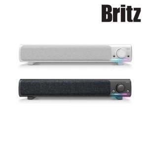 상품 이미지: 브리츠 BZ-SL9 스피커 사운드바 컴퓨터 데스크탑 PC 모니터 게이밍 PC방 유선 USB 2채널 (블랙)