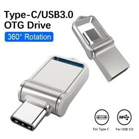 상품 이미지: USB C 타입 OTG 펜드라이브 512GB 128GB 2T 1T 고속 메모리 스틱