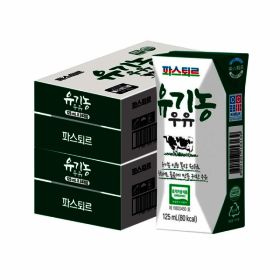 상품 이미지: (롯데백화점)파스퇴르 유기농 125ML 48입(7월27일 발송합니다)