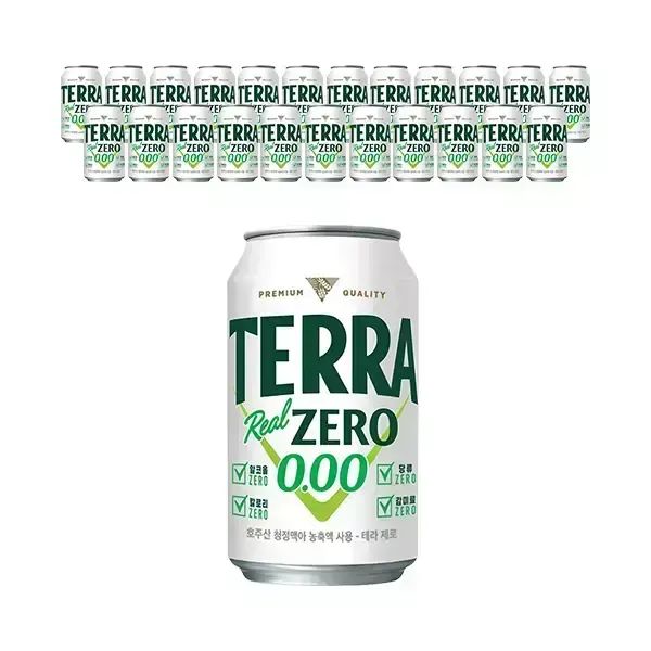 상품 이미지: 테라 제로 350ml, 24개
