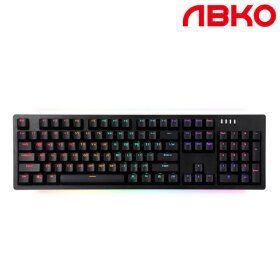 상품 이미지: 앱코 AN02 RGB BAR 게이밍 기계식 키보드 블랙청축