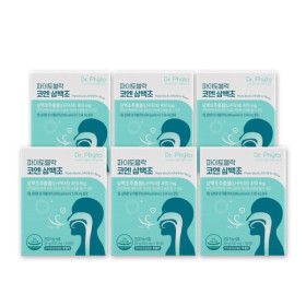 상품 이미지: 닥터파이토 파이토블락 코엔 삼백초 500mg x 60정 6개
