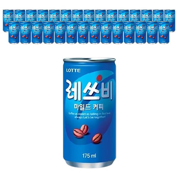 상품 이미지: 레쓰비 마일드 175ml, 30개