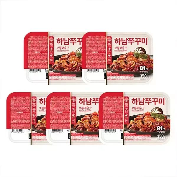 상품 이미지: 하남쭈꾸미 보통매운맛, 350g, 5개