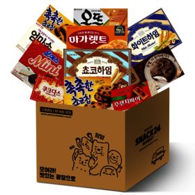 상품 이미지: 스낵24 사무실 과자 10종 탕비실 간식과자세트