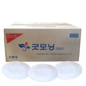 상품 이미지: 대용량 굿모닝 비누 120g 80개입 1박스 업소용 사우나 호텔용