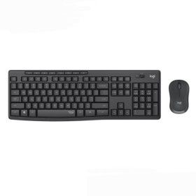 상품 이미지: 로지텍(정품) MK295 SILENT WIRELESS COMBO (블랙) (밀알)