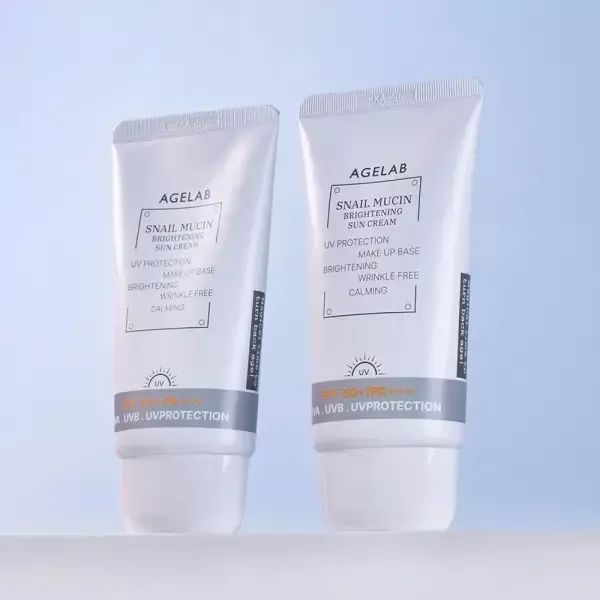 상품 이미지: 1.+1 에이지랩 스네일 뮤신 선크림 70ml (총2개)+미니폼클 30ml 1개 증.정