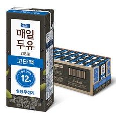 상품 이미지: 매일두유 고단백 검은콩, 190ml, 24개