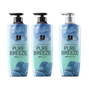 상품 이미지: 엘라스틴 퍼퓸 퓨어브리즈 샴푸 600ml 2개+컨디셔너 600ml
