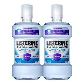 상품 이미지: 리스테린 토탈케어 캐비티케어 마일드 750ml 2개
