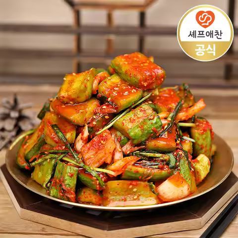 상품 이미지: 셰프애찬 상큼한 오이부추김치 1kg/팩