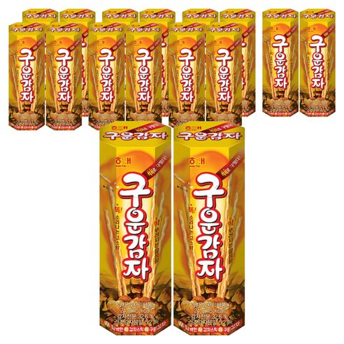 상품 이미지: 해태제과 구운감자, 24g, 16개