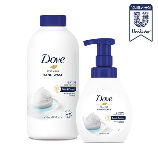 상품 이미지: 도브 포밍 핸드워시 딥너리싱 본품 240ml + 리필 430ml