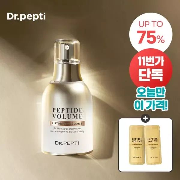 상품 이미지: 단 1회 사용으로 리프팅효과! 닥터펩티 펩타이드 볼륨 버블 리프팅 프로 에센스 30ml