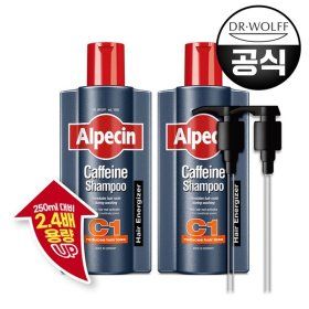 상품 이미지: 알페신 카페인 샴푸 C1 (모발 강화) 600ml X 2 (+펌프 2개 증정)