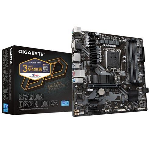 상품 이미지: GIGABYTE B760M DS3H D4 피씨디렉트