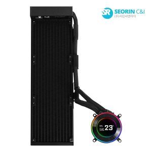 상품 이미지: 서린공식 LIAN LI Hydroshift II LCD-C 360N (블랙)