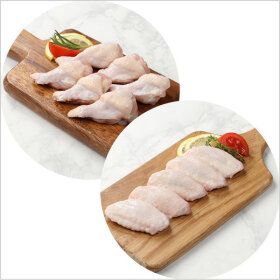 상품 이미지: (신선집중) 풀토래 냉장 닭봉1kg+닭윙1kg 세트 100% 국내산