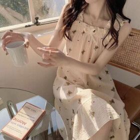 상품 이미지: 무더위에 시원한 여름 잠옷 특가 상하세트 원피스 파자마 홈웨어/30%할인쿠폰 /추가할인 혜택/사은품제공