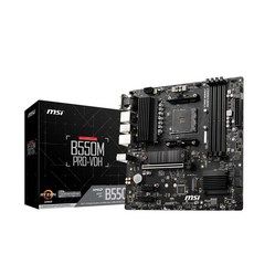 상품 이미지: MSI B550M PRO-VDH AMD Ryzen 50004000G3000 Socket AM4 DDR4 PCIe4.0 Micro-ATX MB6468 시리즈, B550MPRO-VDH