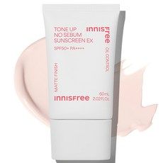 상품 이미지: 이니스프리 톤업 노세범 선스크린 EX SPF50+ PA++++, 60ml, 1개