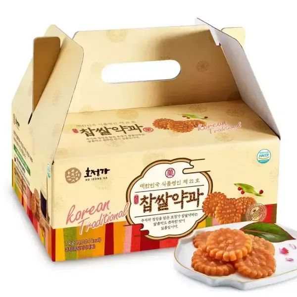 상품 이미지: [품질보장] 호정가 찹쌀약과세트 1KG / 달콤한 전통과자세트