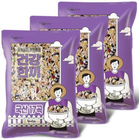 상품 이미지: (신선집중) 국산 혼합곡 17곡 1kgx3봉 2025년산 햇곡 발아3종 혼합잡곡