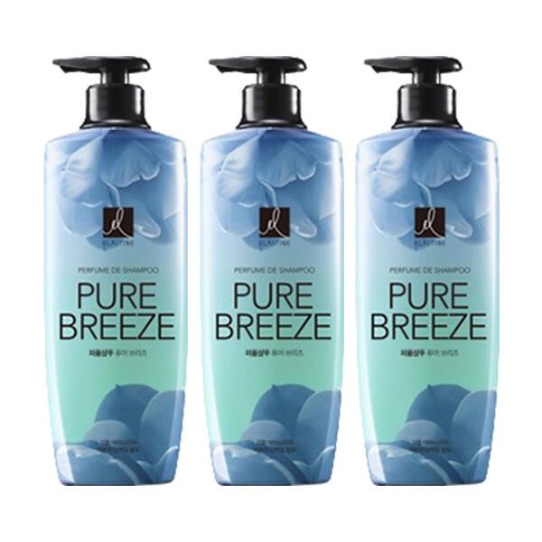 상품 이미지: 엘라스틴 퍼퓸 퓨어브리즈 샴푸 600ml, 3개