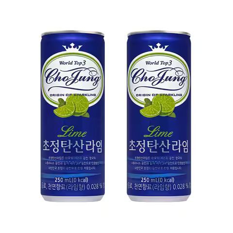 상품 이미지: [일화본사직영] 초정탄산수 라임 250ML*30캔