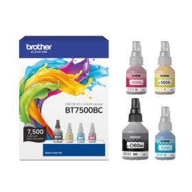 상품 이미지: 정품잉크 BT7500BC ( 잉크세트 ) BT60BK + BT5000CMY