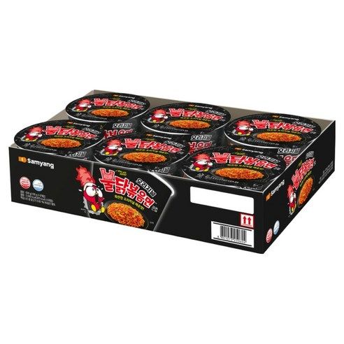 상품 이미지: 불닭볶음면 큰컵 105g, 6개