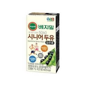 상품 이미지: 베지밀 5060 시니어두유 검은콩 190mlx72입